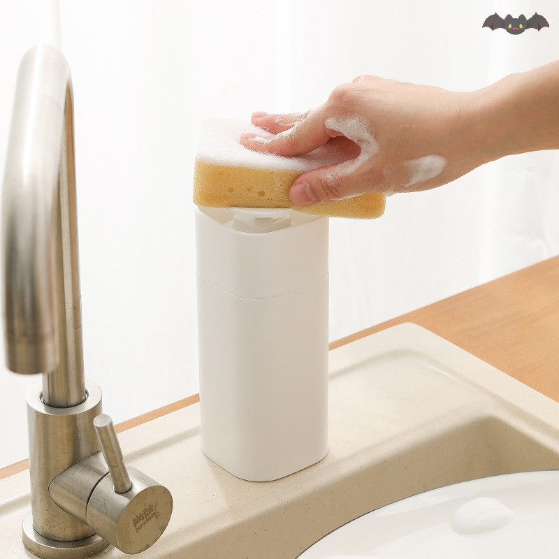 [PE] 400ml Makeup Remover Nail Bottle Empty Press Pump Dispenser เครื่องมือทําเล็บ TH