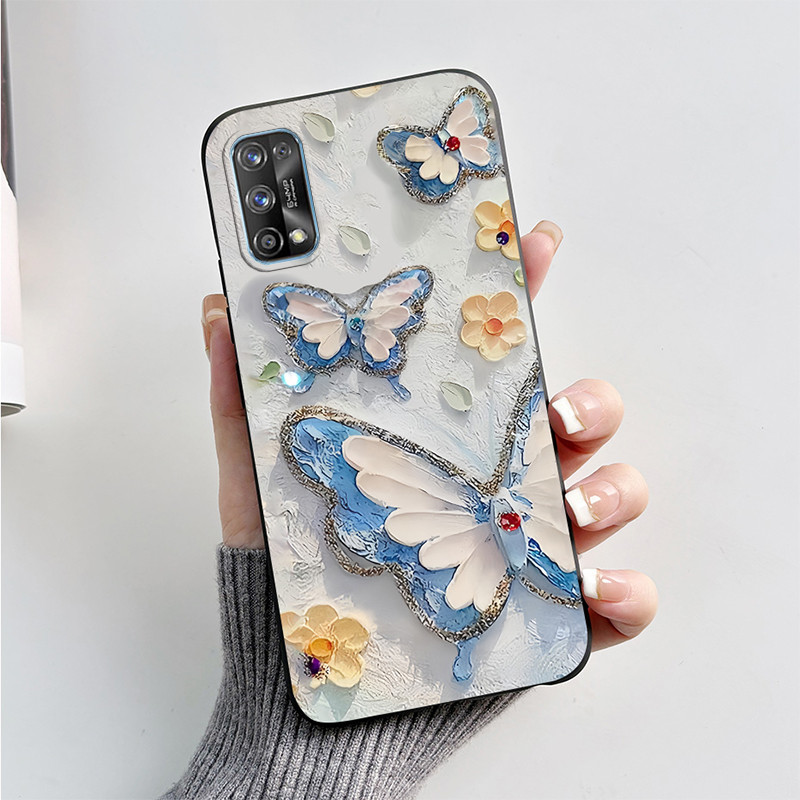 สําหรับrealme 7 / 7 Pro / Narzo 20 ProกรณีCandy Jelly Matteแมวน่ารักการ์ตูนตลกสุนัขรูปแบบนุ่มบางฝาครอบป้องกันปลอก - รูปที่ 6