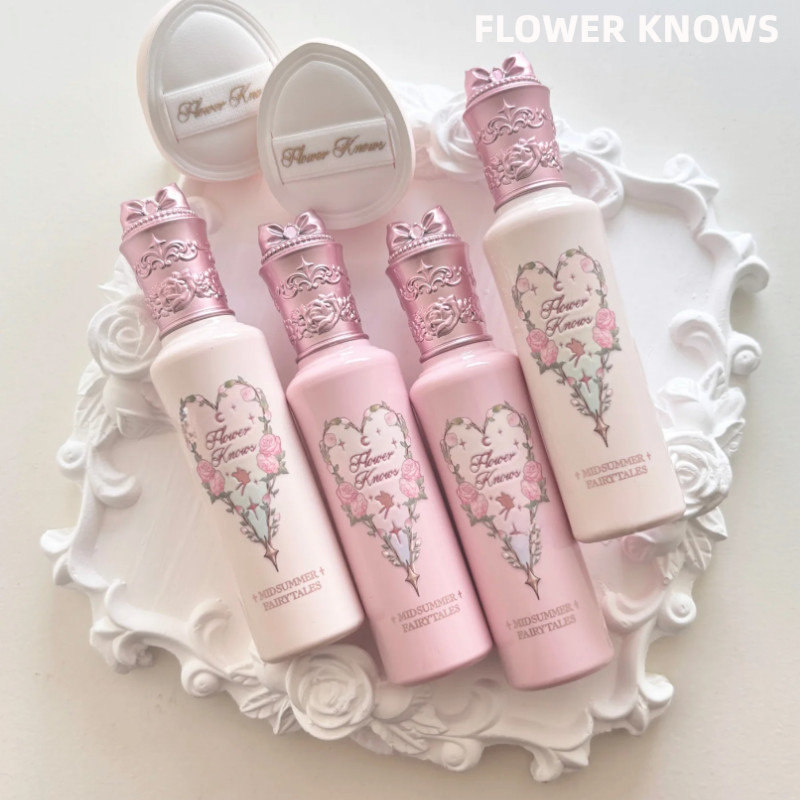 FLOWER KNOWS คอนซีลเลอร์เนื้อสัมผัสนุ่มและให้ความชุ่มชื้น ไม่หนักหรือเหนียวเหนอะหนะ