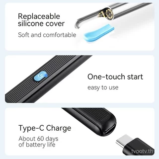 ต่างหูพร้อมกล้อง4หูนำต่างหู WiFi พิกเซลความละเอียดสูงเชื่อมต่อกับต่างหูแบบมีไฟ Smart Visual EAR CLEANER Stick สมาร์ท