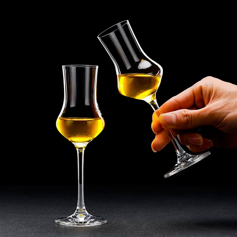 Smelling Glass Tasting Glasses Crystal Whisky Glass Tulip Sweet Wine Glasses Brandy Snifter Wine Taster Bar Accessories