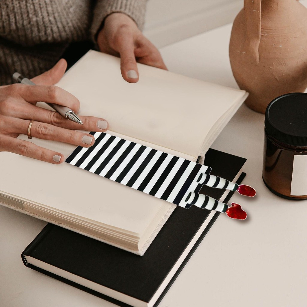 Wicked แม่มดบุ๊คมาร์คตลกเครื่องหมาย 3D Wicked แม่มดบุ๊คมาร์ค Wizard Wicked Pagination Mark Decor unh