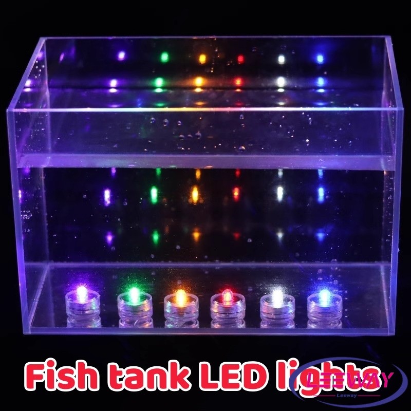 LW ไฟ LED ใส่ตู้ปลา ไฟตู้ปลาขนาดเล็ก LED กันน้ำ โคมไฟตู้ปลา fish tank lamp