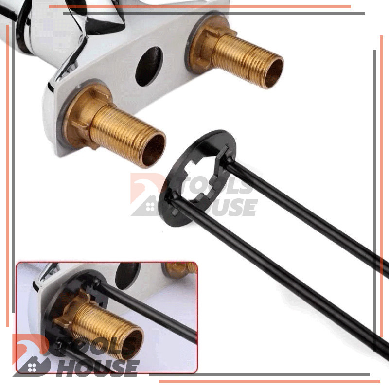 ประแจหกเหลี่ยมขันน็อต ประแจห้องน้ำมัลติฟังก์ชั่น ทนทาน แข็งแรง คุณภาพสูง  (พร้อมส่ง) - รูปที่ 7