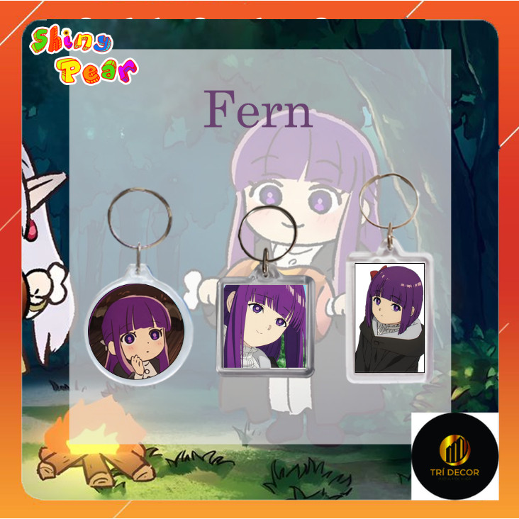 [Sousou No Frieren] - micha Fern พวงกุญแจ/พวงกุญแจ - Funeral Mage อนิเมะ/มังงะ Sousou No Frieren เป็