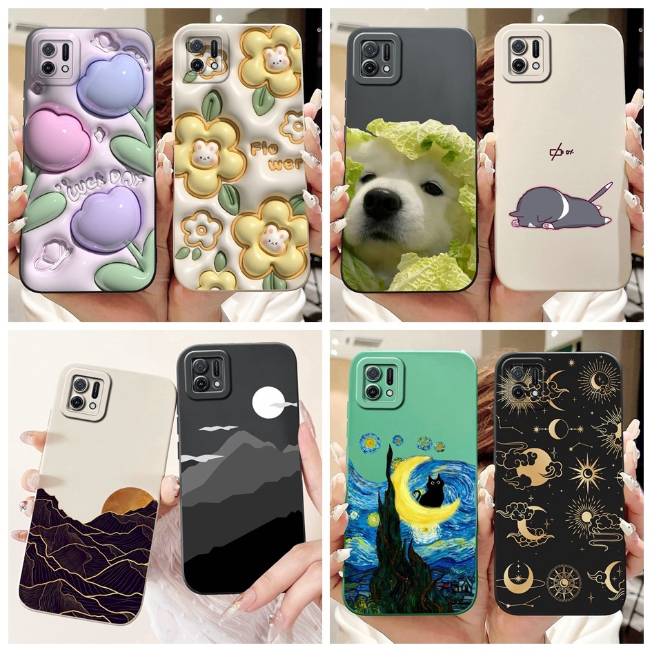 สําหรับ OPPO A16k ปลอก CPH2349 การ์ตูนแฟชั่นทาสีซิลิโคนอ่อนนุ่มเคสโทรศัพท์สําหรับ OPPO A16e CPH2421 16k กรณี
