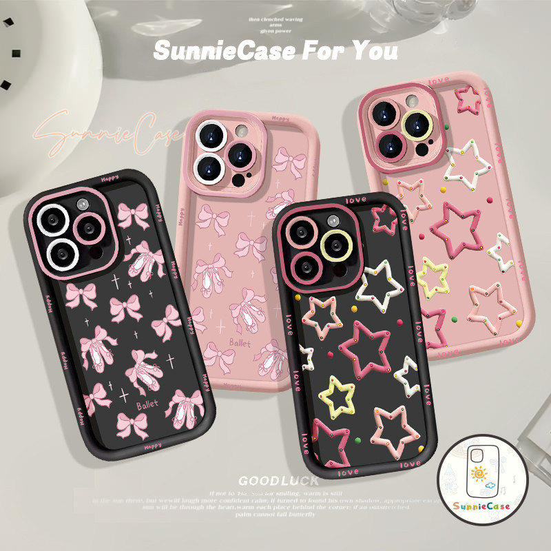 คำนับ เคส Samsung A05s A50 A15 A53 A24 A05 A04 A04s A11A13 A03s A14A32 A03 A34 A54 A12 A04E สีชมพู คู่ แฟชั่น แฟนซี เคส