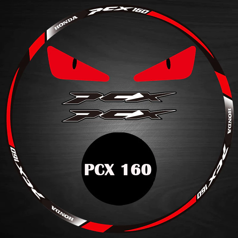 สติ๊กเกอร์ดุมล้อสะท้อนแสง ZLWR สำหรับ PCX160/150 thumbnail 10
