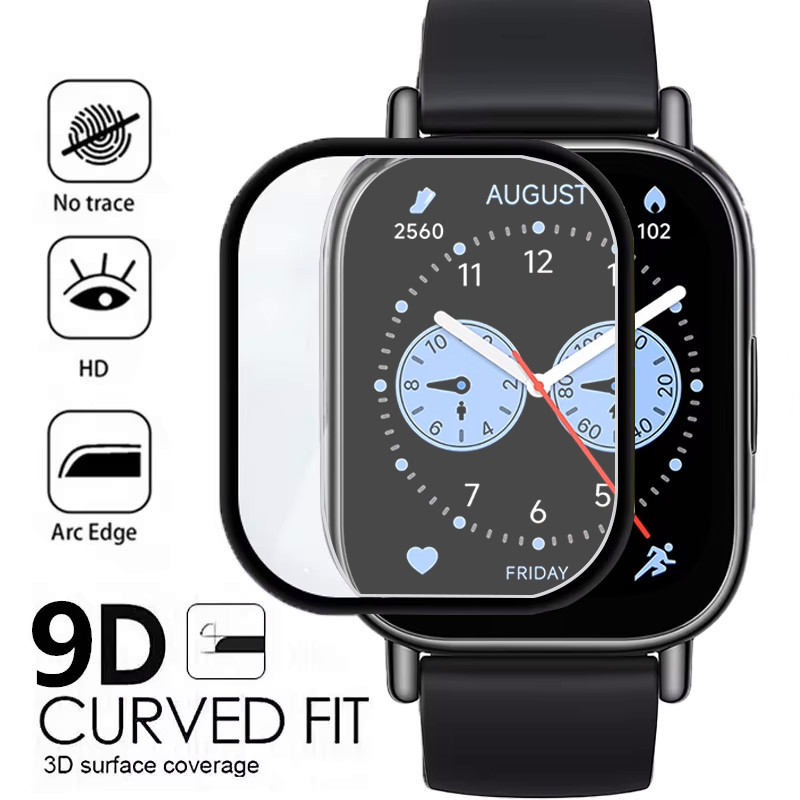 ฟิล์มโค้ง 3D สําหรับ Xiaomi Redmi Watch 5 Active Lite Active ป้องกัน Smartwatch ป้องกันหน้าจออุปกรณ์เสริมไม่ใช่แก้ว