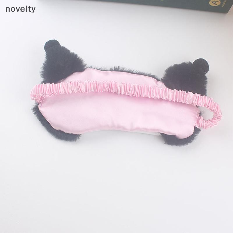 Nly การ์ตูน Lunch Break Sleep สุภาพสตรี Eye Protection Kawaii Sanrio Hello Kitty Plush Eye Mask อะนิเมะ Cinnamoroll Blackout Eye Mask N