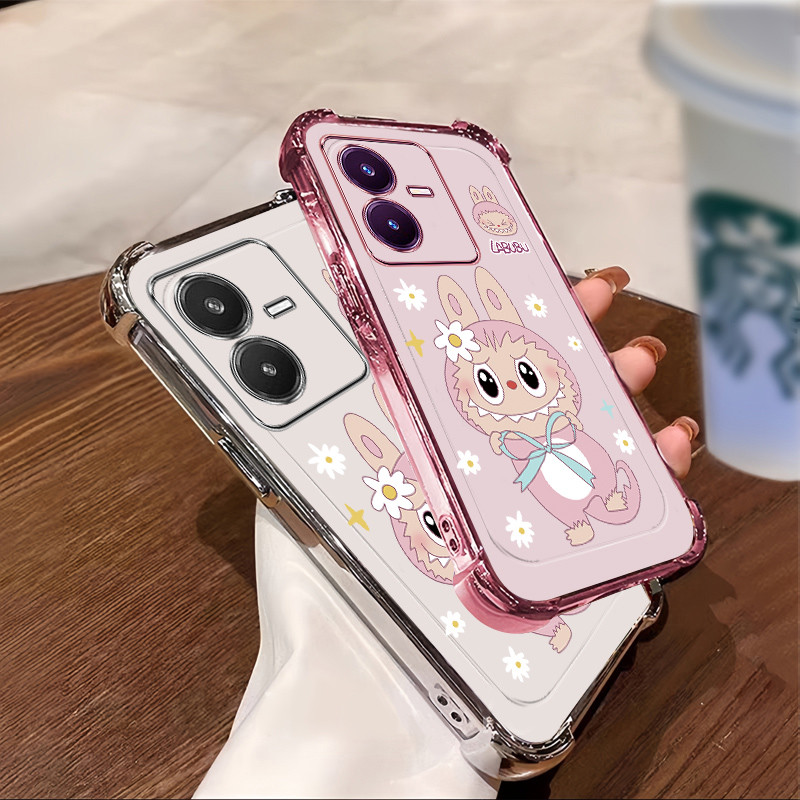 เคส VIVO Y22 Y22S Y22T เคสโทรศัพท์ซิลิโคน ป้องกันสี่มุม HDTZ