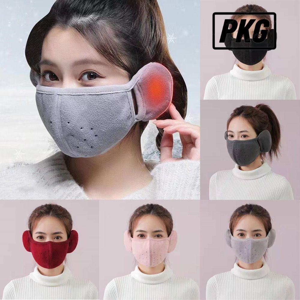 Repkg ที่ปิดหูกันหนาวกันความเย็นฤดูหนาวกันลมระบายอากาศอบอุ่น