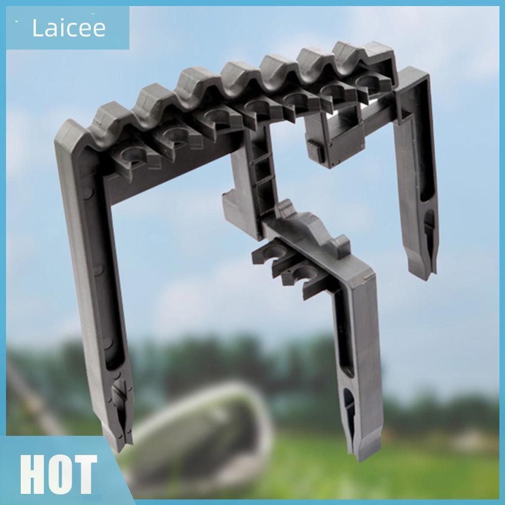 [Laicee.th] Golf 9 Iron Clubs Holder Anti-drop Golf Club Rack เครื่องมือทนทานอุปกรณ์เสริมกอล์ฟ