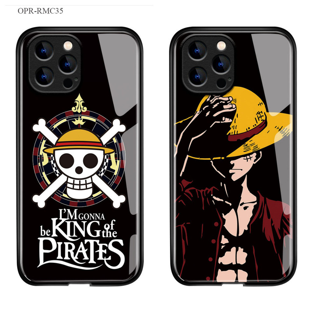 Realme 8 7 C35 C2 Pro 5G เคสเรียวมี Hard Glass Case