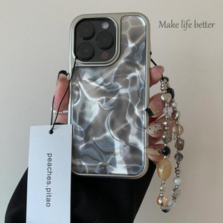 หรูหรา Electroplated Border ลูกฟูกเคสโทรศัพท์สําหรับ IPhone 15 14 13 12 Pro Max กันกระแทกป้องกันกล้องพร้อม Double Frost IPhone ปกหลัง