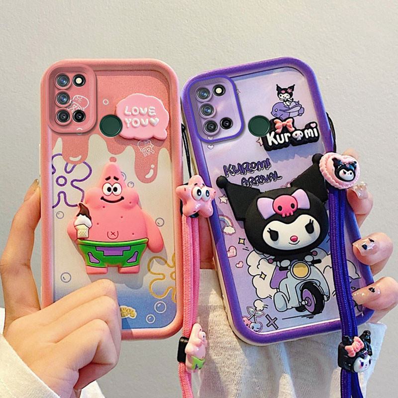 เคส 3D สําหรับ OPPO Realme 7i, C17, 4G ,เคสโทรศัพท์,RMX2103,RMX2101 เคสป้องกันอินเทรนด์ประณีตใหม่ยอดนิยม