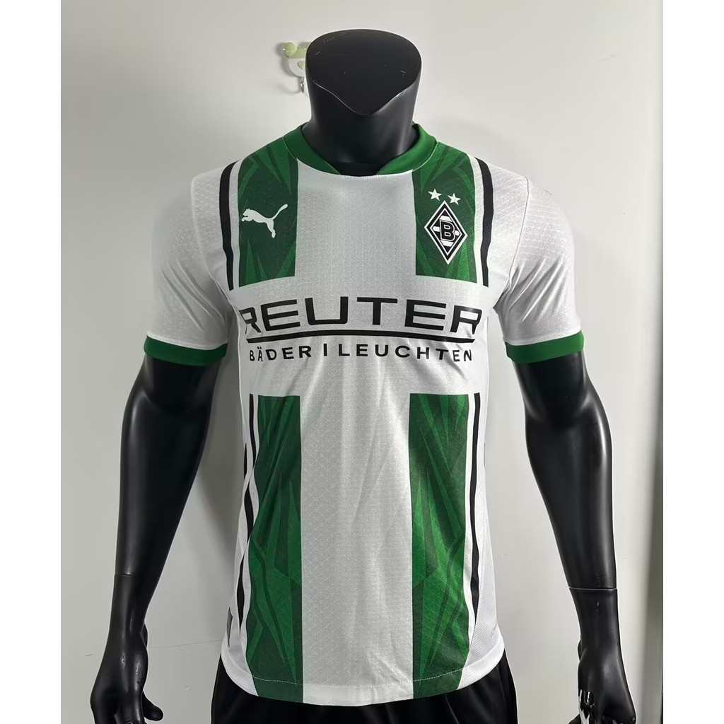 Player version 2425 Menging home football top sports เสื้อยืดแขนสั้น AAA+