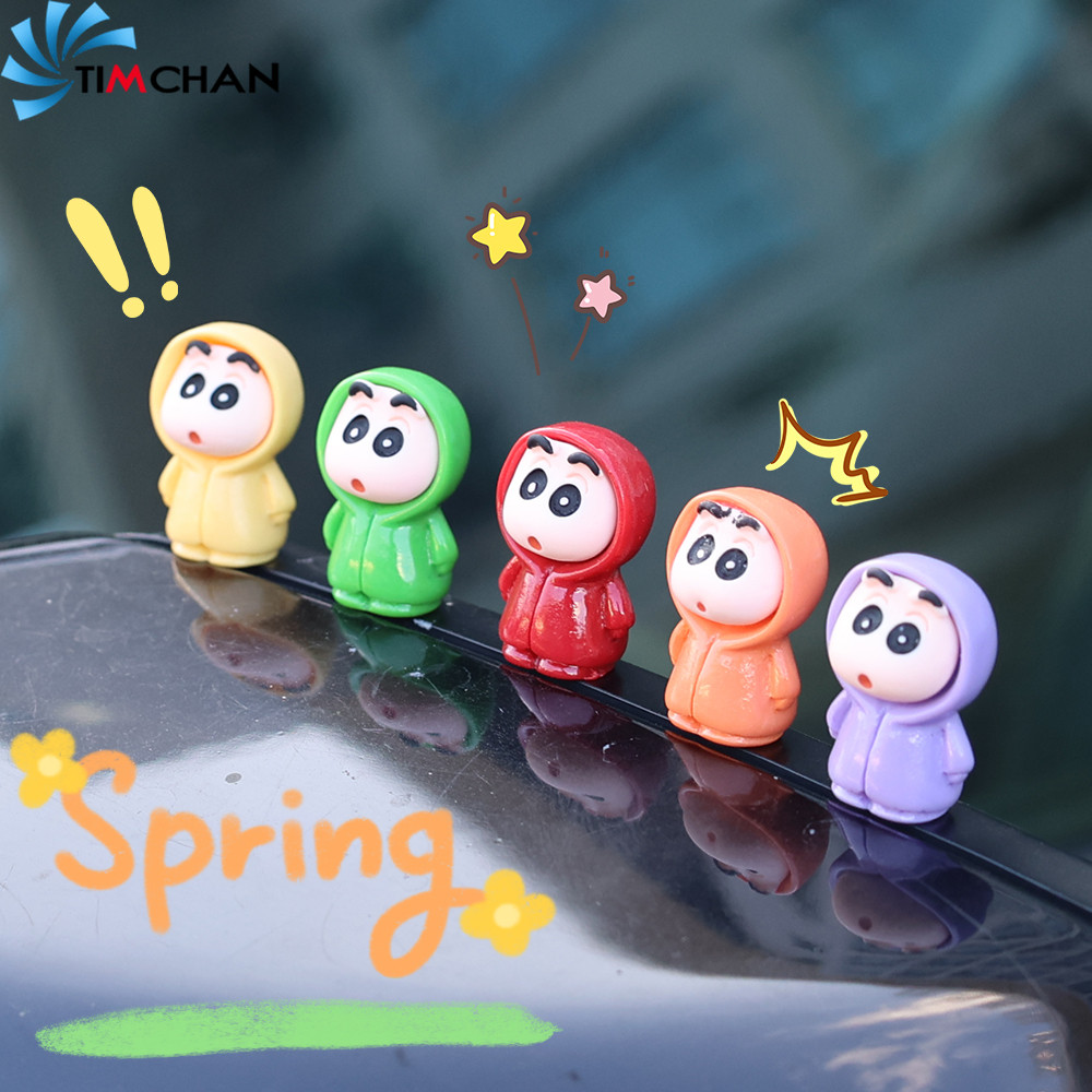 ตกแต่งแผงหน้าปัดการ์ตูนน่ารัก-เสื้อกันฝน ดินสอสี หน้าแข้ง-ชาน เครื่องประดับ-ตกแต่งเดสก์ทอปโฮมออฟฟิศ-อุปกรณ์ตกแต่งภายในรถยนต์-ขนาดมินิตลกสร้างสรรค์สีสันส