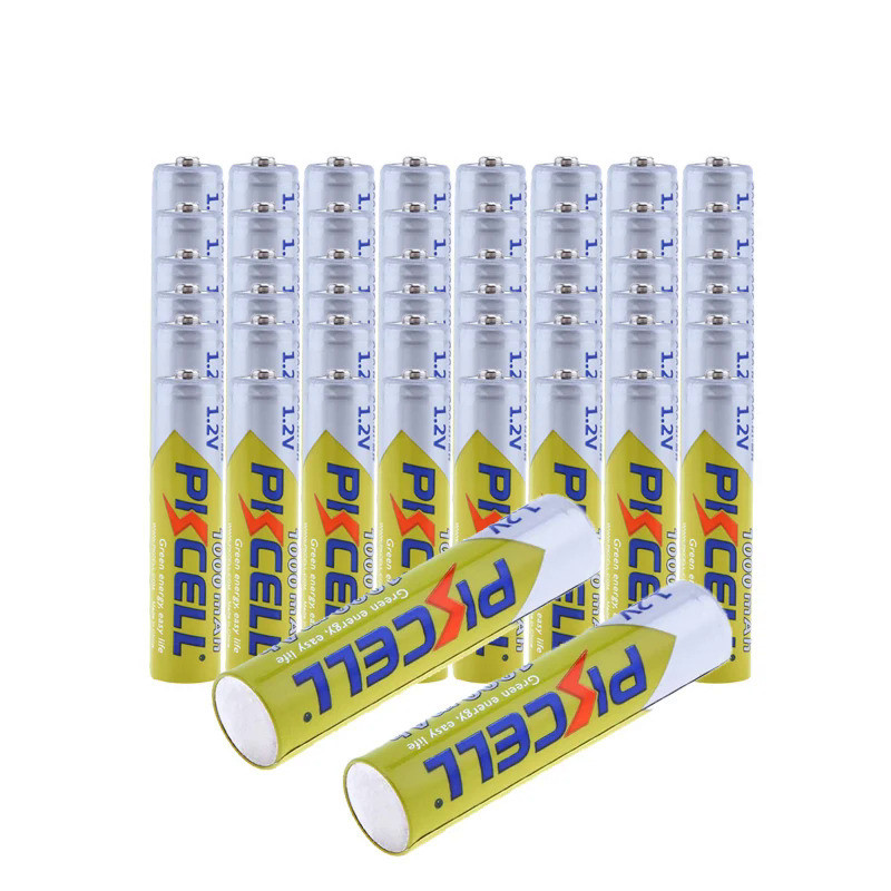 50PCS PKCELL rechargea 1.2v NI-MH AAA Battery 3A 1000MAH AAA Rechargeable Battery aaa ni-mh batterie
