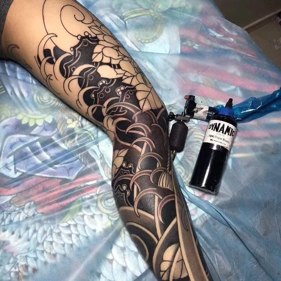Tattoo Super Black Dynamic TBK Ink 1oz รูปที่ 4