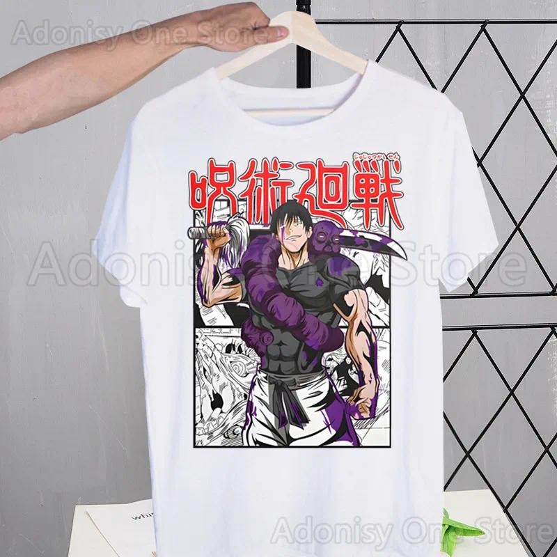 Pakaian T-shirt Harajuku Toji Fushiguro Lelaki/Wanita Musim Panas
