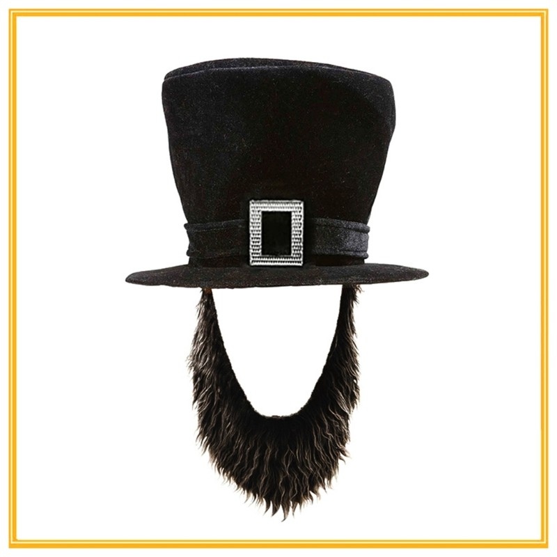 หมวกโจรสลัด flgo Jovial เครายืดหยุ่นและสมจริงสําหรับการแสดงบนเวที