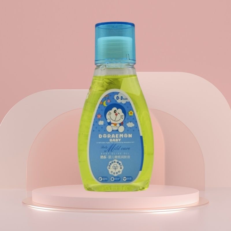 Tiddle Doraemon Baby Olive Oil Touch Oil Body Moisturizing Oil Baby Body Moisturizing Skin Care zy25