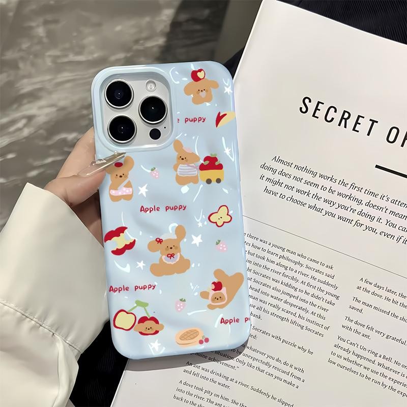 การ์ตูนลูกสุนัขนักบินอวกาศสําหรับ iPhone 13 12 16 15 11 14 11PRO 15PRO 11PROMAX 14PROMAX 13PROMAX 15