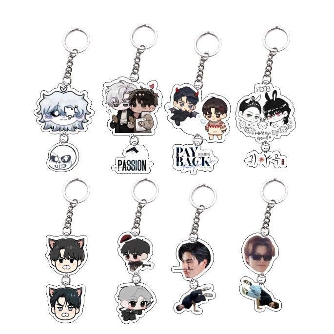 พวงกุญแจ Manhwa Payback น่ารัก ร้านสแตนดี้ nlp สําหรับตกแต่งกระเป๋านักเรียน ร้านเล็กอนิเมะ