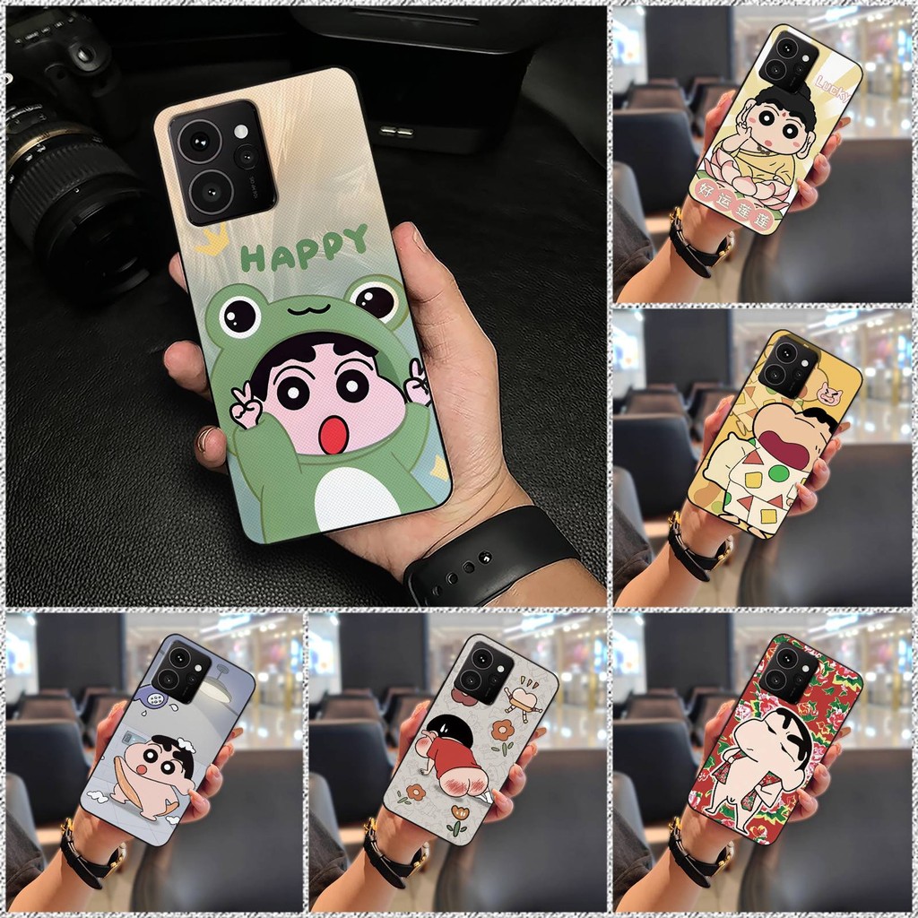 น่ารัก Simple Nokia HMD-Skyline เคสโทรศัพท์กระจายความร้อนอะนิเมะ Texture Creative Fun Crayon Soft Ca