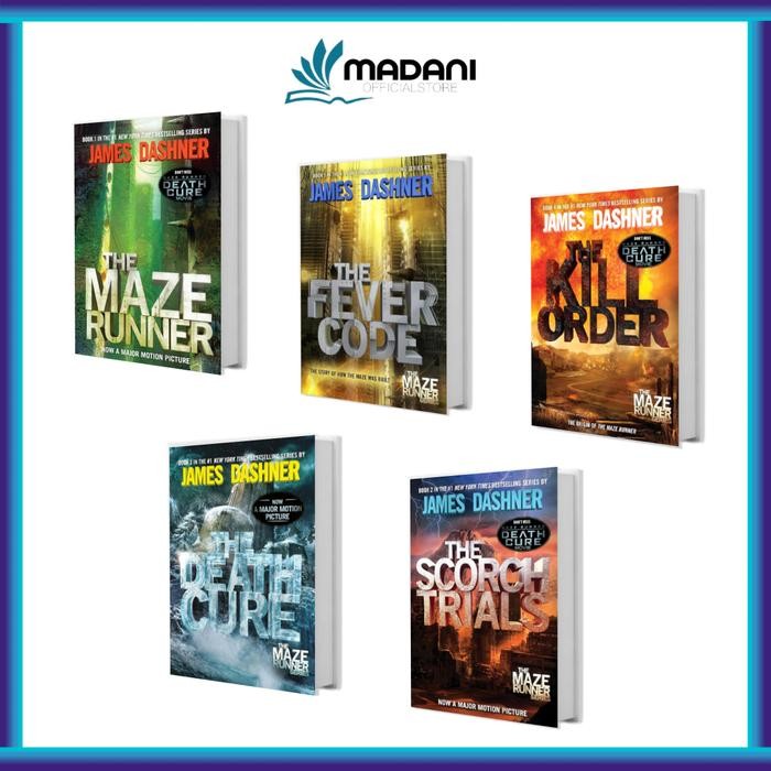 หนังสือ The Maze Runner PACKAGE (ซีรีส์ 5 เล่ม) By James Dashner - MAZE RUNNER