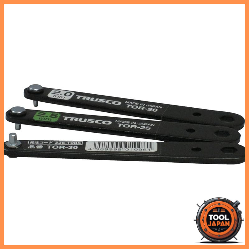 TRUSCO Thin Offset Wrench Set 3 Piece TOR-2030