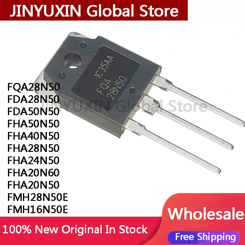 1-5PCS FQA28N50 FDA28N50 FDA50N50 FHA50N50 FHA40N50 FHA28N50 FHA24N50 FHA20N60 FHA20N50 FMH28N50 FH2