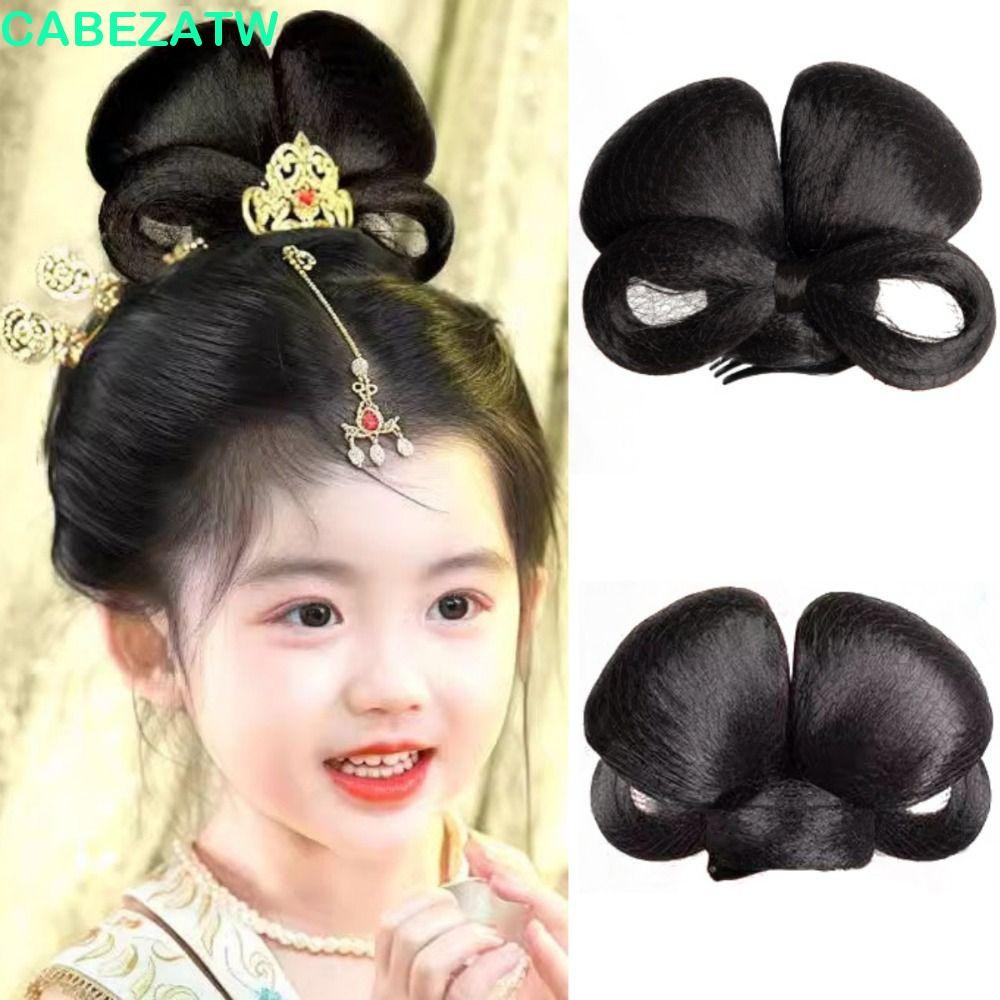 วิกผมและหัวเรียวจีนแบบVintage สำหรับเต้นรำและCosplay