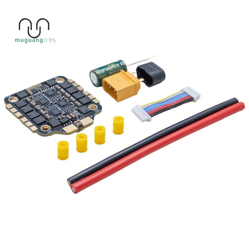 -HF32 4IN1 45A ESC 3-6S 10-26.4V Dshot600 HF32 Firmware 30.5mmX30.5mm/ สําหรับ FPV Racing Drone อะไห