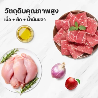 【PET RECORD】🔥อาหารเปียกสุนัข 430g เนื้อสัตว์แท้ ธรรมชาติ โภชนาการครบ สำหรับลูกสุนัข อร่อย ย่อยง่าย