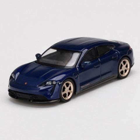 MINIGT 1: 64 โมเดลรถอัลลอย Porsche Porsche Taycan Turbo S No. 339