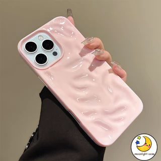 🎀 GOOD 🎀 เคสเหมือนอุกกาบาต เหมือนปล่องภูเขาไฟอุกกาบา ไม่สม่ำเสมอ สําหรับIPhone16 15 13 12 11 7 8plus Pro Promax X XR XS
