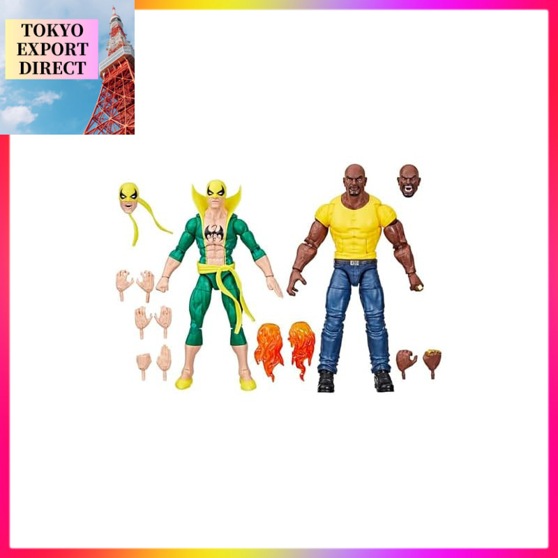Hasbro MARVEL Legends Series Iron Fist & Luke Cage, 6-inch (15cm) action figures for the Marvel 85th
