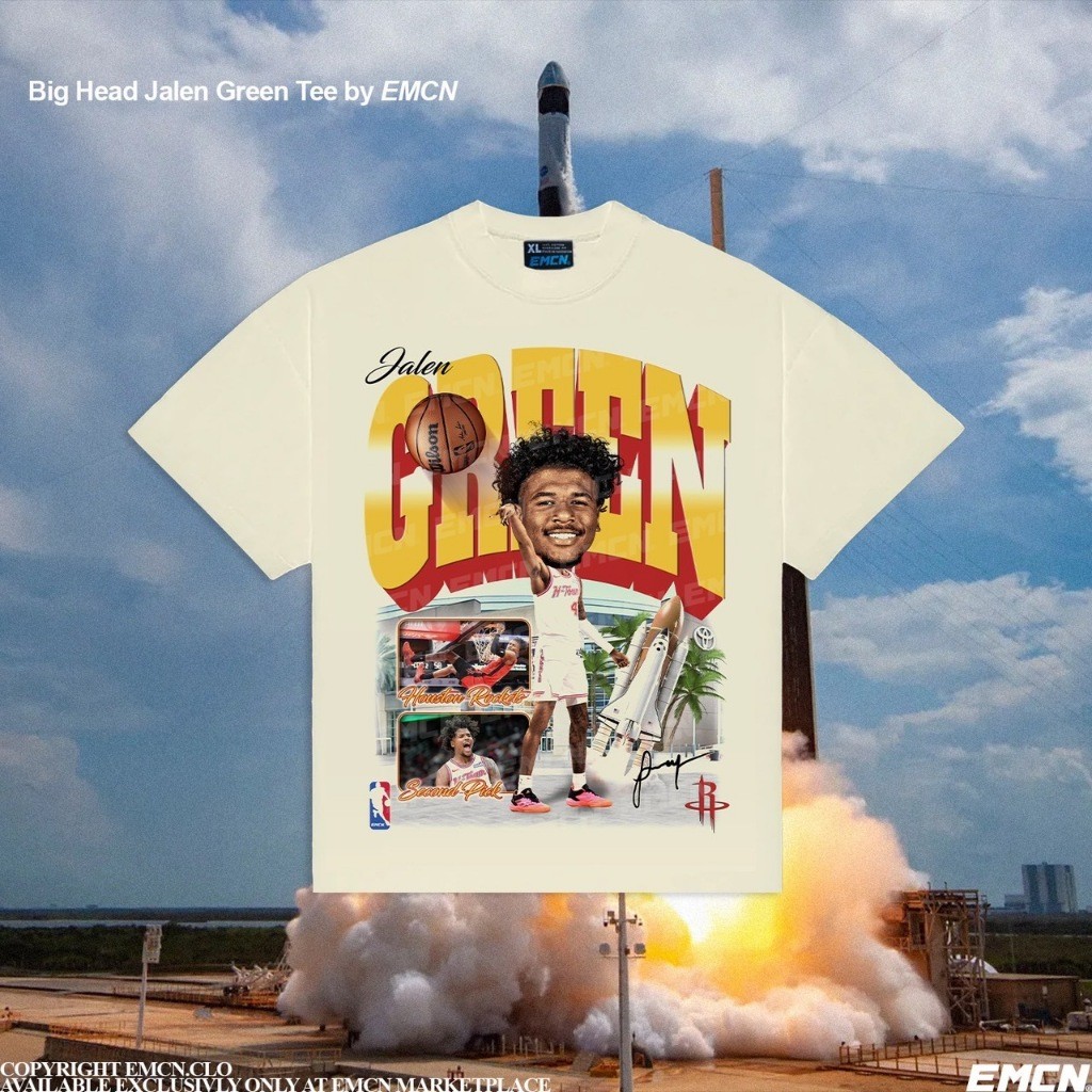 [BS] EMCN Oversize Tee Big Head Jalen Green