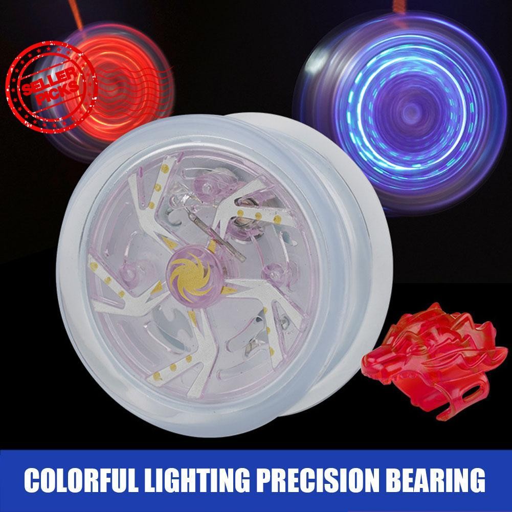 Creative Yoyo Ball ของเล่นแฟลชสีสันสดใส Yo-yo Boy Ball ของเล่นเด็ก R2t3