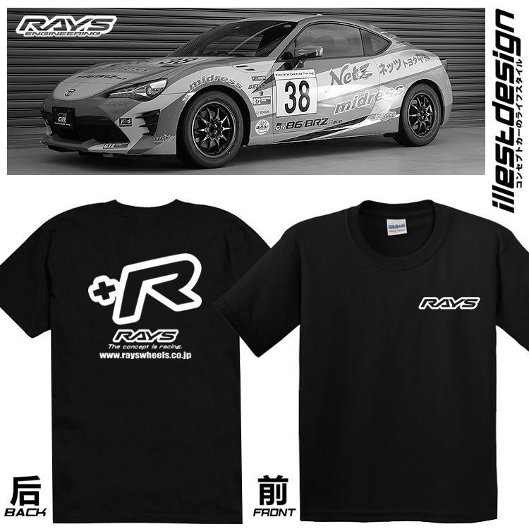 2025 24 Auto Tees: CP311 - CP314 เสื้อยืด Rays Engineering WRX STI EVO9 GTR35 TE37 CE28N CE30 FN2R B