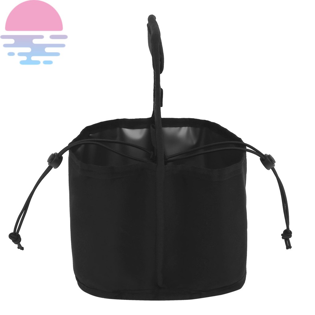 Coffee Cup Carrier Reusable Insulated Cup Holder Carrier Oxford ผ้าถ้วยน้ํา Tote Bag พร้อมที่จับ SHO