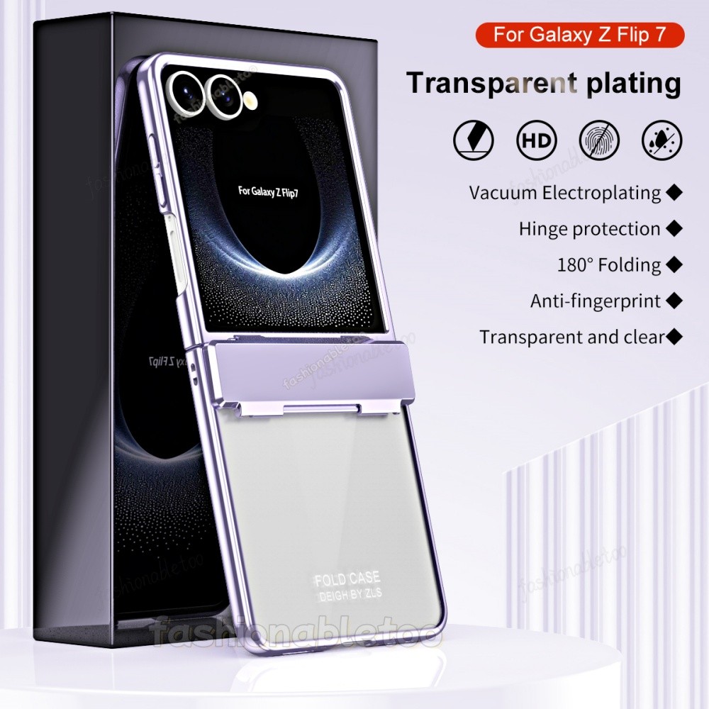 สําหรับ Z Flip7 สีทึบเคสโทรศัพท์สําหรับ Samsung Galaxy Z Flip 7 FE 7FE Flip7 FE Flip7FE ZFlip7 FE ZF