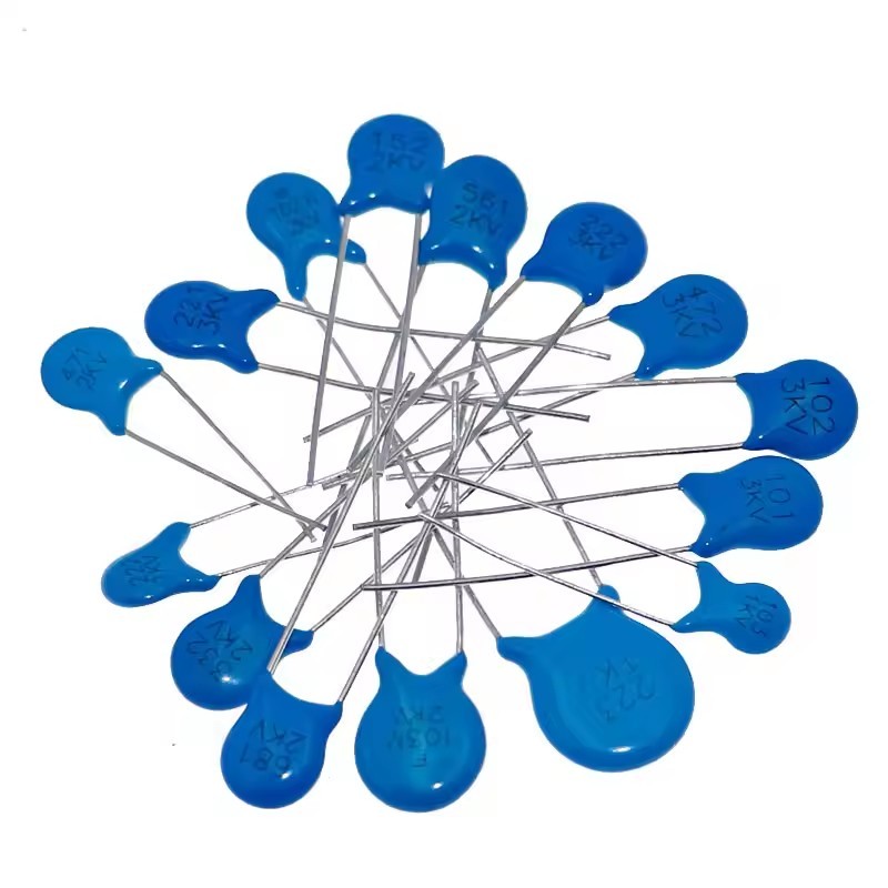 20 ชิ้นตัวเก็บประจุเซรามิกแรงดันสูง 33PF 47PF 56PF 68PF 82PF 1KV 2KV 3KV 1000V