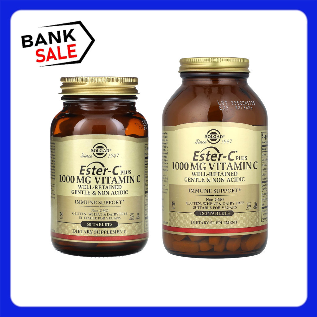พร้อมส่ง  Solgar, Ester-C Plus Vitamin C 1,000