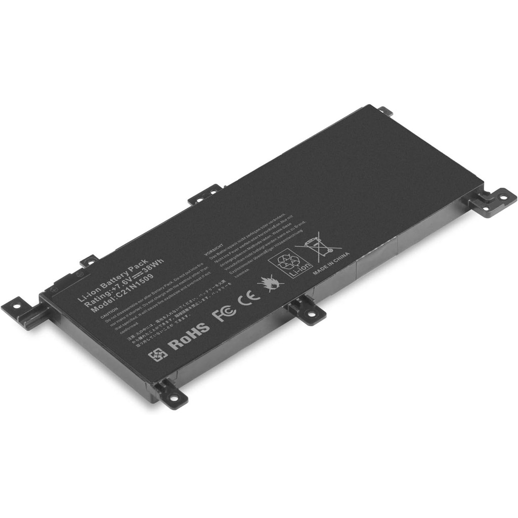 แฟนซีซื้อ C21N1509 แบตเตอรี่แล็ปท็อปสําหรับ ASUS A556 A556U X556 X556UA X556UB X556UF X556UJ X556UQ 