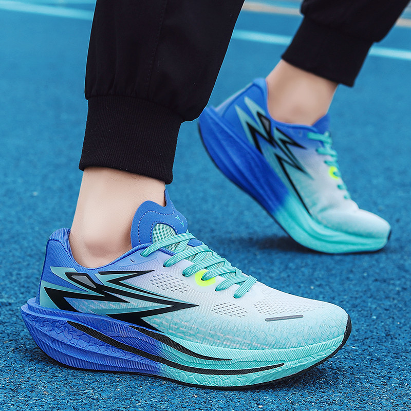Marathon  Cushion รองเท้าวิ่งสำหรับทั้งผู้ชายและผู้หญิง ด้วยแผ่นคาร์บอนและเทคโนโลยีระบายอากาศ เบาและสวมใส่ง่าย