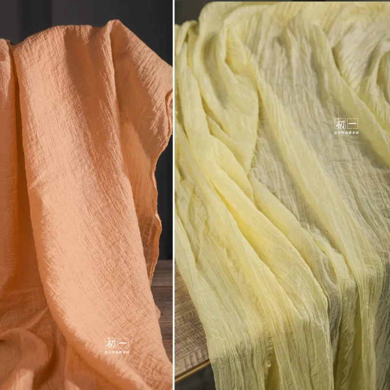 ผ้าจีบบาง Lyocell Tencel วัสดุโดยเมตรสําหรับเย็บปักถักร้อยชุดเสื้อกระโปรง Diy เย็บนุ่มสบายฤดูร้อนผ้า ราคา ถูกที่สุด ดีลบีเคเค แกลเลอรีภาพที่ 4