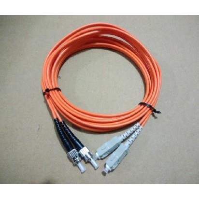 Patchcord Fiber Optic ST SC / SC ST Multimode OM2 50/125um 1 เมตร